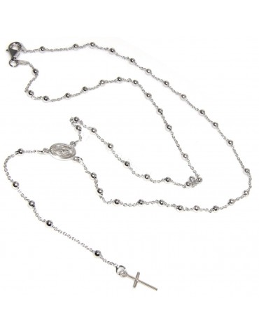 Rosary necklace Silver 925...